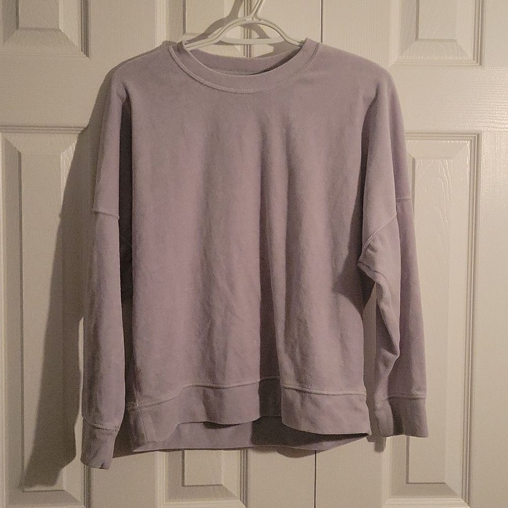 Aerie Plush Crew Neck Sweatshirt size S